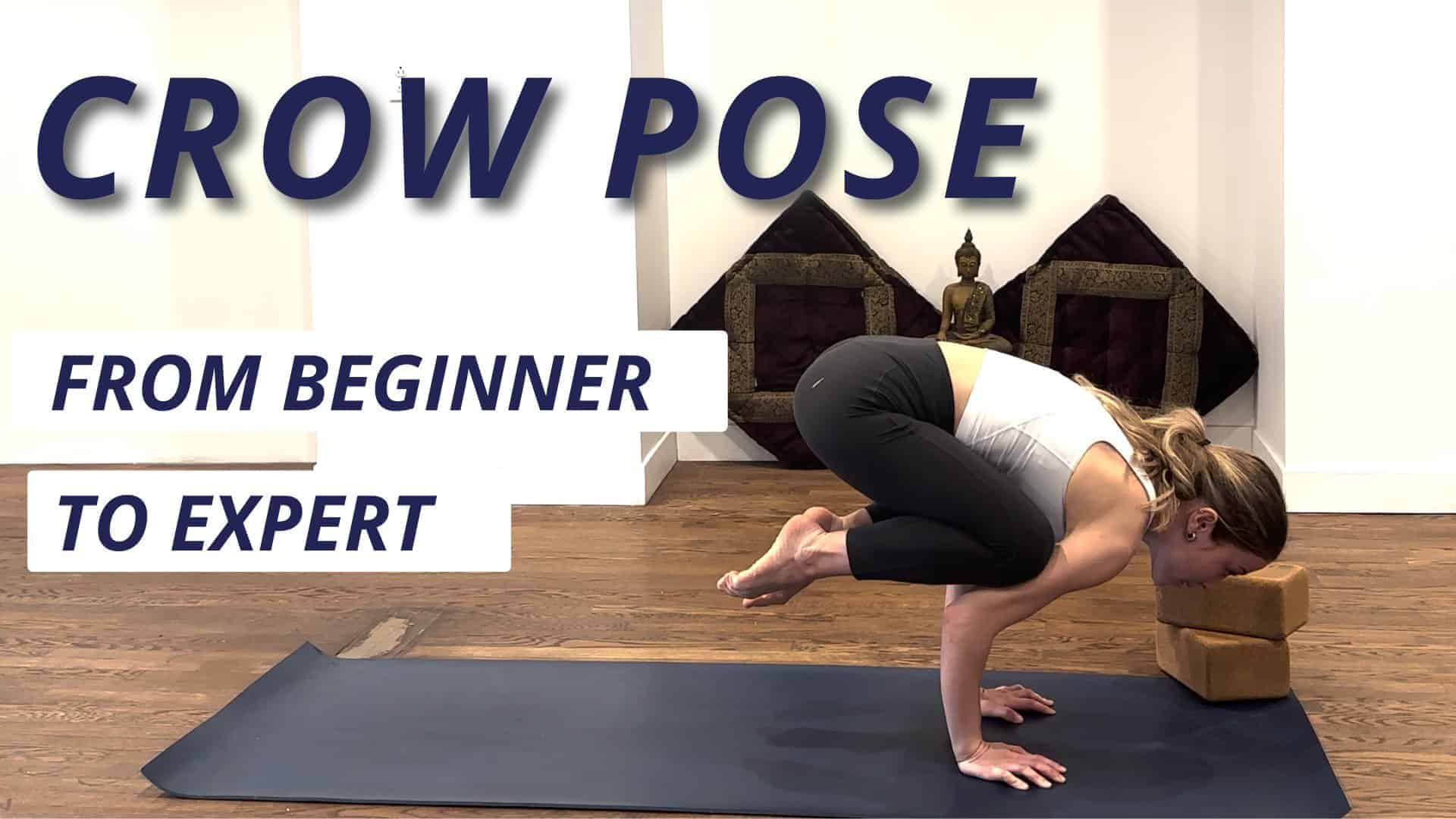 how to do crow pose