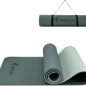 StrongTek TPE Yoga Mat, Non-Slip