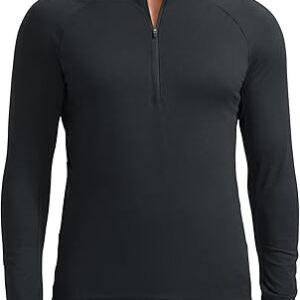 CRZ YOGA Men's Quarter Zip Sweatshirt