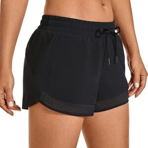 CRZ YOGA Mid Rise Running Shorts