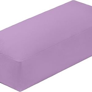 Rectangular Yoga Bolster Pillow with Cover