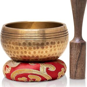 Tibetan Singing Bowls Set for Meditation