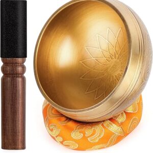 Tibetan Singing Bowls Set for Meditation