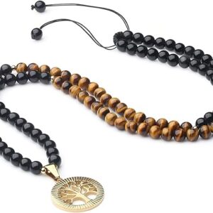 Tree of Life Pendant Mala Necklace